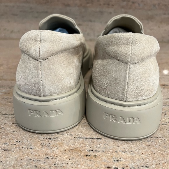 PRADA Women’s Slip-on Sneaker - Nude - Picture 7 of 13
